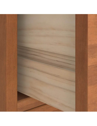 Albero da Ingresso SANDENS 87x40x159,5 cm in Legno di Pino