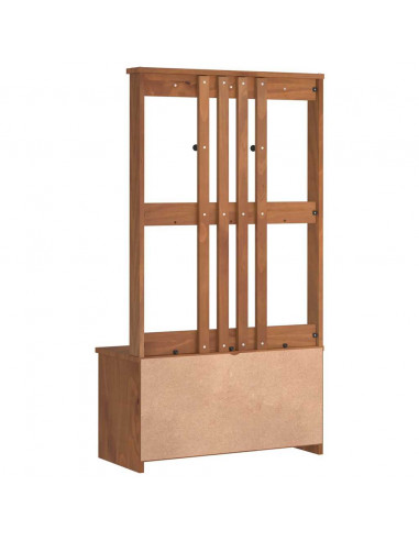 Albero da Ingresso SANDENS 87x40x159,5 cm in Legno di Pino