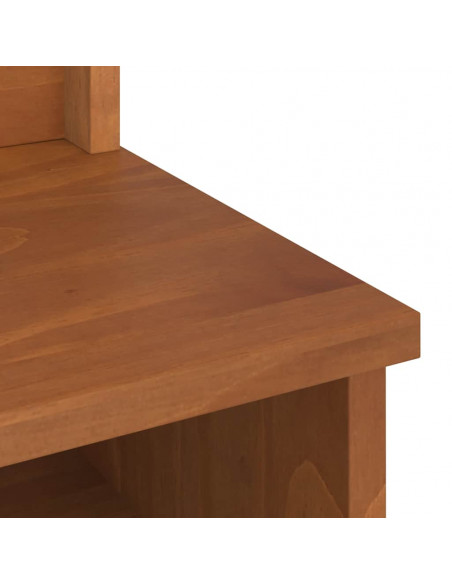Albero da Ingresso SANDENS 87x40x159,5 cm in Legno di Pino
