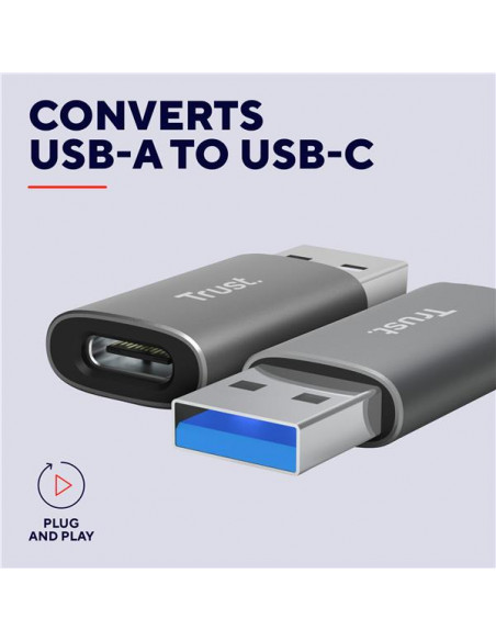 CALYX USB-A TO USB-C ADAPTER 2PACK