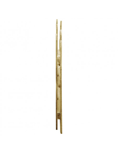 Cancello da Giardino in Legno di Pino Impregnato 100x75 cm