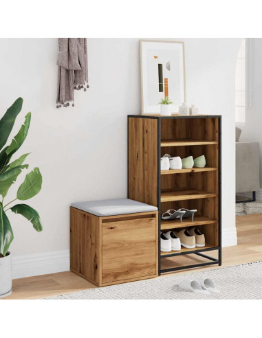 Cassetto Contenitore Rovere 40,5x40x40 cm in Legno Multistrato