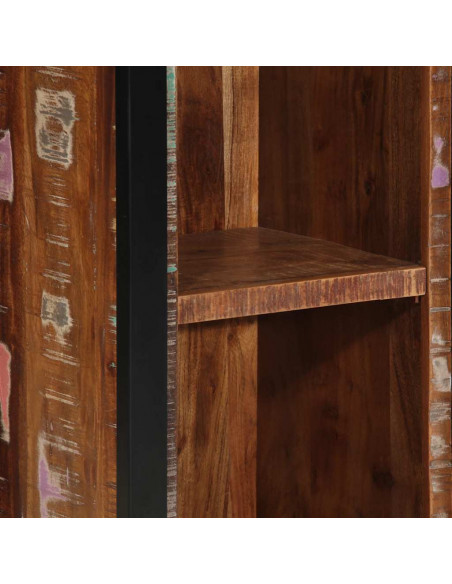 Comodino 40x30x80 cm in Legno Massello di Recupero