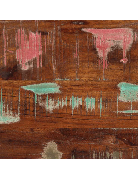 Comodino 40x30x80 cm in Legno Massello di Recupero