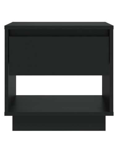 Comodino Nero 45x34x44 cm in Truciolato