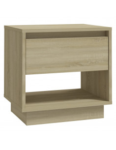 Comodino Rovere Sonoma 45x34x44 cm in Truciolato