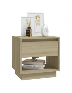 Comodino Rovere Sonoma 45x34x44 cm in Truciolato 2