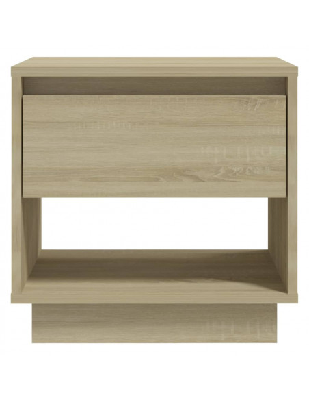Comodino Rovere Sonoma 45x34x44 cm in Truciolato