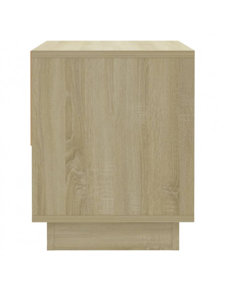 Comodino Rovere Sonoma 45x34x44 cm in Truciolato