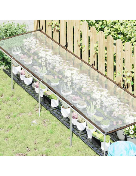Copertura per Piante con Occhielli 1x4 m in Polietilene