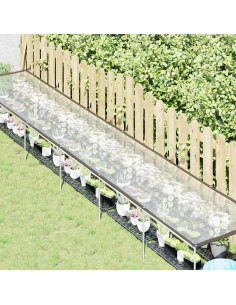 Copertura per Piante con Occhielli 1x6 m in Polietilene 2