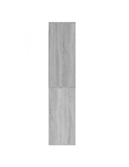 Credenza Grigio Sonoma in Legno Multistrato