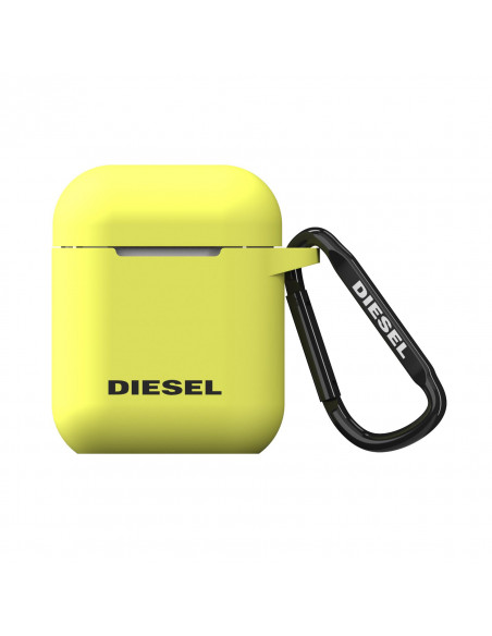 DIESEL AIRPOD CASE NEON LIME