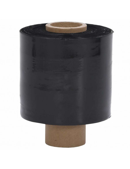 Film Estensibili 10 pz Nero 23 μm 10 cm x 300 m