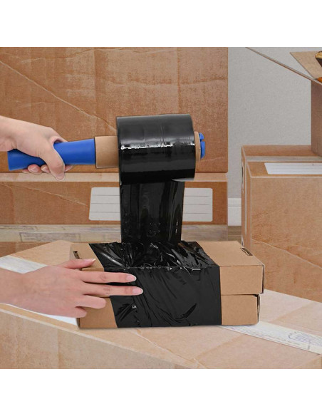 Film Estensibili 50 pz Nero 23 μm 10 cm x 150 m