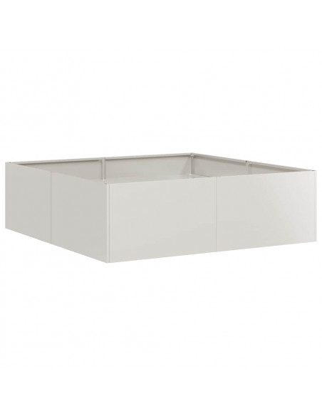 Fioriera 100x100x30 cm in Acciaio Inox