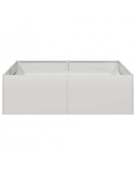 Fioriera 100x100x30 cm in Acciaio Inox