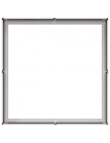Fioriera 100x100x30 cm in Acciaio Inox