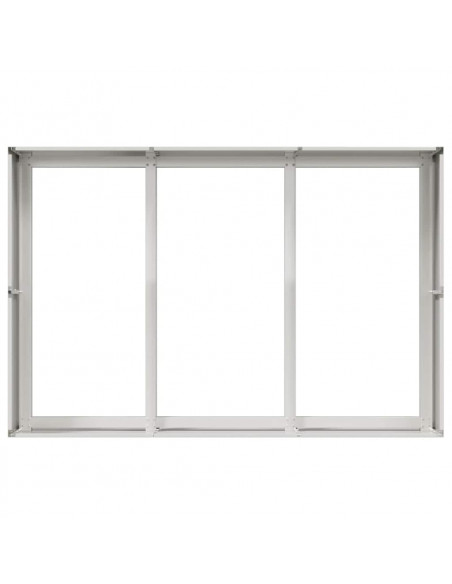 Fioriera 120x80x40 cm in Acciaio Inox