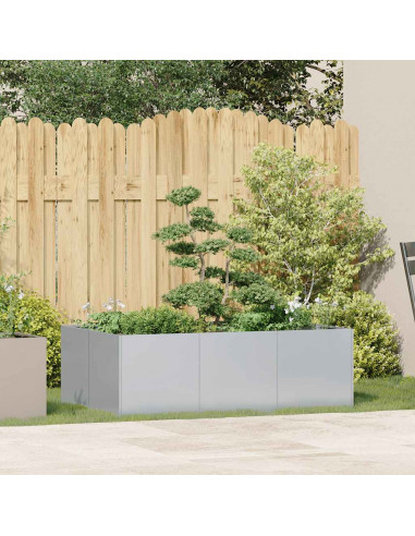 Fioriera 120x80x40 cm in Acciaio Zincato