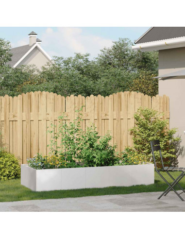 Fioriera 200x80x40 cm in Acciaio Inox