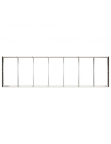 Fioriera 280x80x40 cm in Acciaio Inox