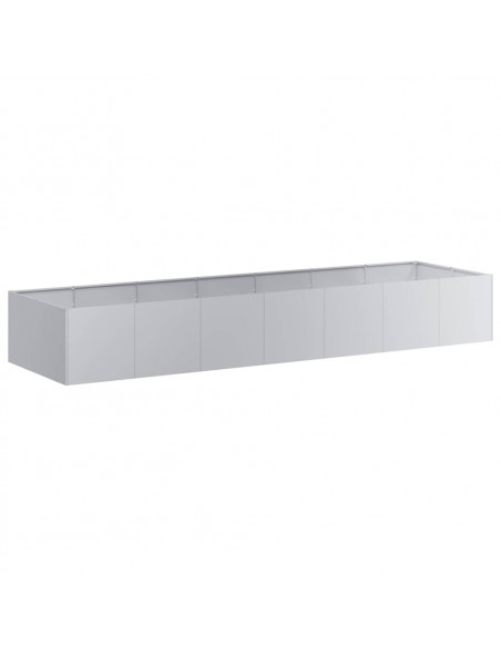 Fioriera 280x80x40 cm in Acciaio Zincato
