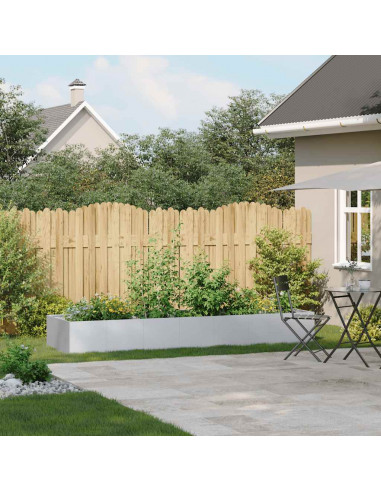 Fioriera 280x80x40 cm in Acciaio Zincato