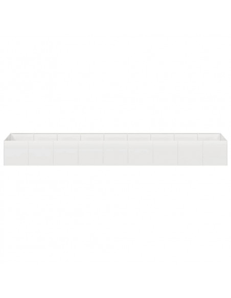 Fioriera 360x80x40 cm in Acciaio Inox