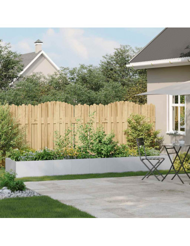 Fioriera 360x80x40 cm in Acciaio Zincato