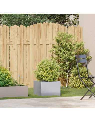 Fioriera 40x40x30 cm in Acciaio Zincato