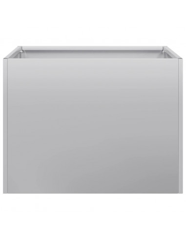 Fioriera 40x40x30 cm in Acciaio Zincato