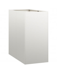 Fioriera 40x80x80 cm in Acciaio Inox