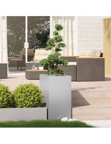 Fioriera 40x80x80 cm in Acciaio Zincato