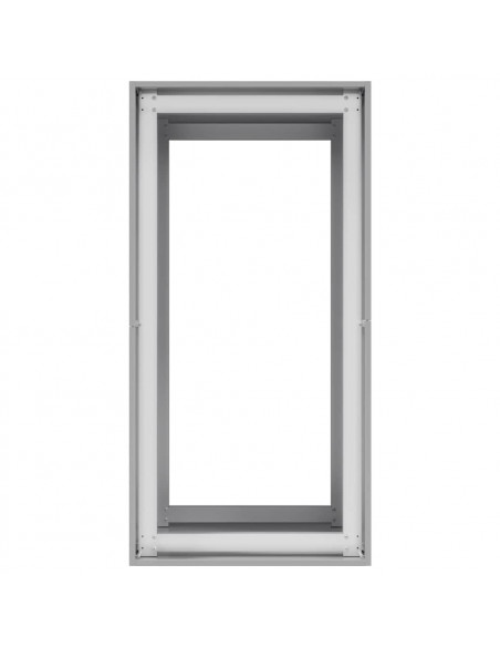 Fioriera 40x80x80 cm in Acciaio Zincato