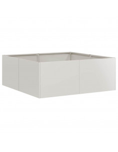 Fioriera 80x80x30 cm in Acciaio Inox