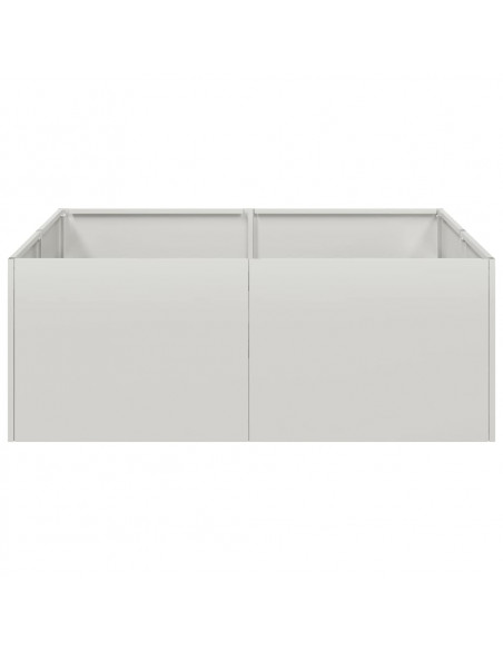 Fioriera 80x80x30 cm in Acciaio Inox