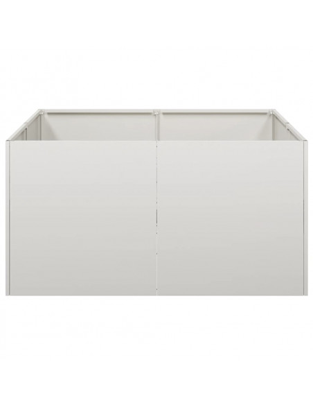 Fioriera 80x80x40 cm in Acciaio Corten