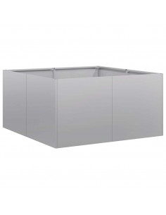 Fioriera 80x80x40 cm in Acciaio Zincato