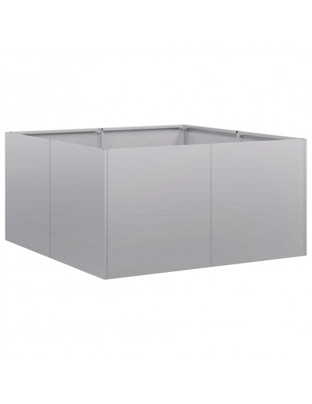Fioriera 80x80x40 cm in Acciaio Zincato