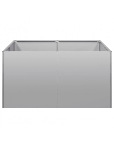 Fioriera 80x80x40 cm in Acciaio Zincato
