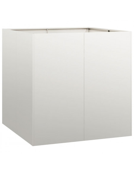 Fioriera 80x80x80 cm in Acciaio Inox