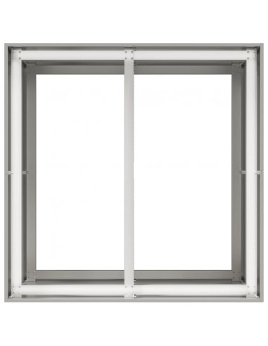 Fioriera 80x80x80 cm in Acciaio Inox