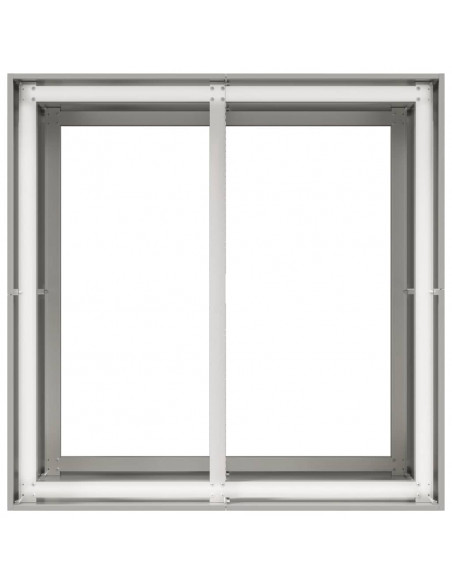 Fioriera 80x80x80 cm in Acciaio Inox