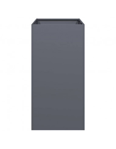 Fioriera Antracite 40x80x80 cm in Acciaio