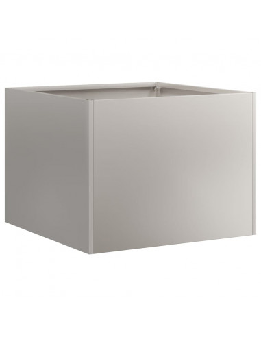 Fioriera Arrugginita 40x40x30 cm in Acciaio Corten