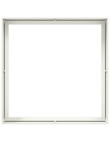 Fioriera Bianca 100x100x40 cm in Acciaio