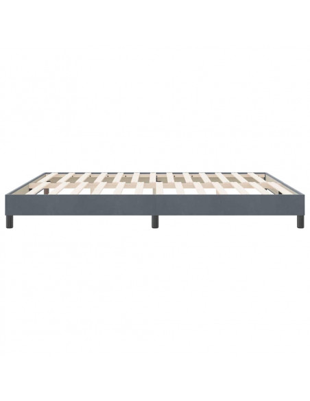 Giroletto a Molle senza Materasso 180x210 cm Velluto