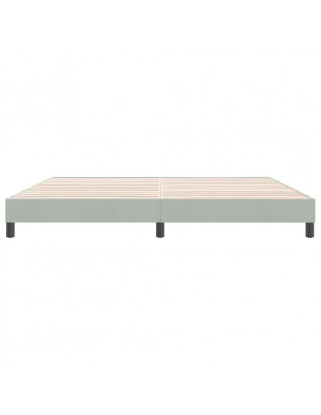 Giroletto a Molle senza Materasso 180x210cm Velluto