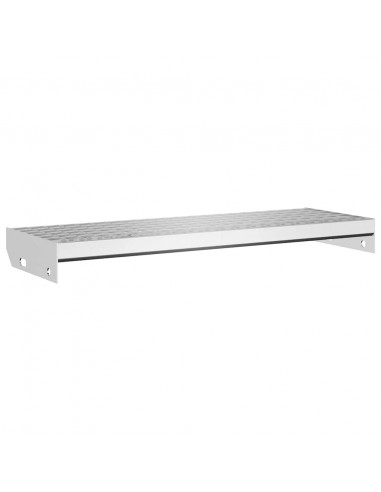 Gradino in Griglia 70x24x7 cm Acciaio Zincato